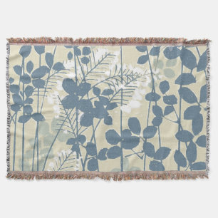Japanische Blue Leaf-Blume Decke