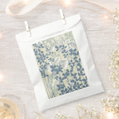 Japanische Blue Leaf-Blume Geschenktütchen (Ausgeschnitten)