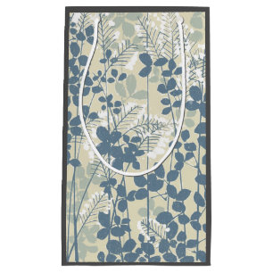 Japanische Blue Leaf-Blume Kleine Geschenktüte