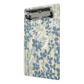 Japanische Blue Leaf-Blume Mini Klemmbrett (Gewinkelt2)