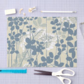 Japanische Blue Leaf-Blume Seidenpapier (Handwerk)
