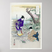 Japanische Blume Arrange Art (1896) Poster (Vorne)