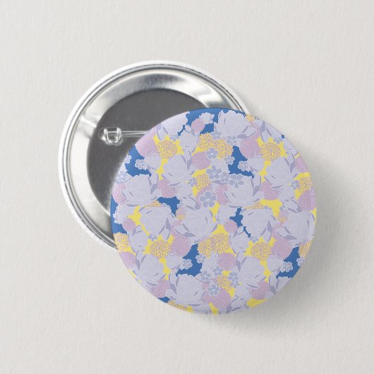 Japanische Blume Button (Vorne & Hinten)