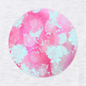 Japanische Blume Etiketten (Design 1)