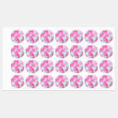 Japanische Blume Etiketten (Blatt)
