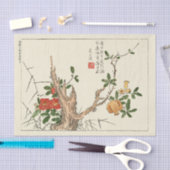 Japanische Blume für Dekoupage oder Geschenke Seidenpapier (Handwerk)