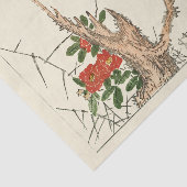 Japanische Blume für Dekoupage oder Geschenke Seidenpapier (Ausschnitt)