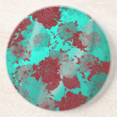 Japanische Blume Getränkeuntersetzer (Vorne)