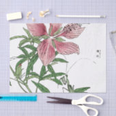 JAPANISCHE BLUME MIT MANTIS-SEIDENPAPIER SEIDENPAPIER (Handwerk)