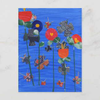 Japanische Blume Postkarte