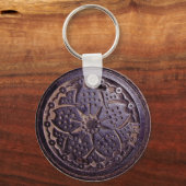 japanische Blume Schlüsselanhänger (Vorderseite)