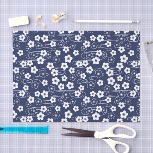 Japanische Blume Seidenpapier (Handwerk)