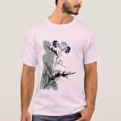 Japanische Blume T-Shirt (Vorderseite)