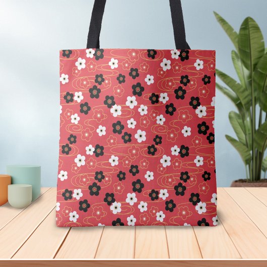 Japanische Blume Tasche