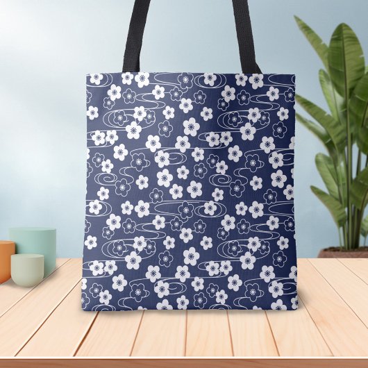 Japanische Blume Tasche