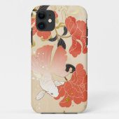 Japanische Blumen Case-Mate iPhone Hülle (Rückseite)