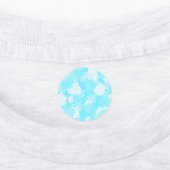 Japanische Blumenmuster Etiketten (Befestigt)