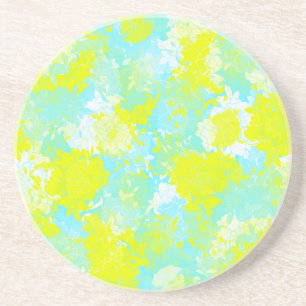 Japanische Blumenmuster Getränkeuntersetzer