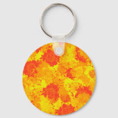 Japanische Blumenmuster Schlüsselanhänger (Vorderseite)