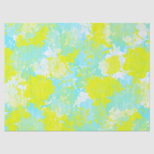 Japanische Blumenmuster Seidenpapier