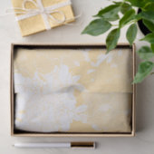 Japanische Blumenorange Seidenpapier (Geschenk)