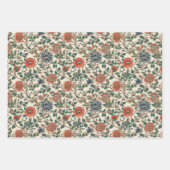 Japanische Blumenserie Geschenkpapier Set (Vorderseite 2)