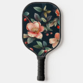 Japanische Blüten Pickleball Schläger (Rückseite)