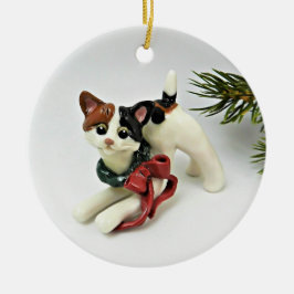 Japanische Bobtail Cat Calico Holiday Ornament