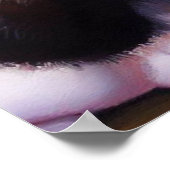 Japanische Bobtail Cat Poster (Ecke)