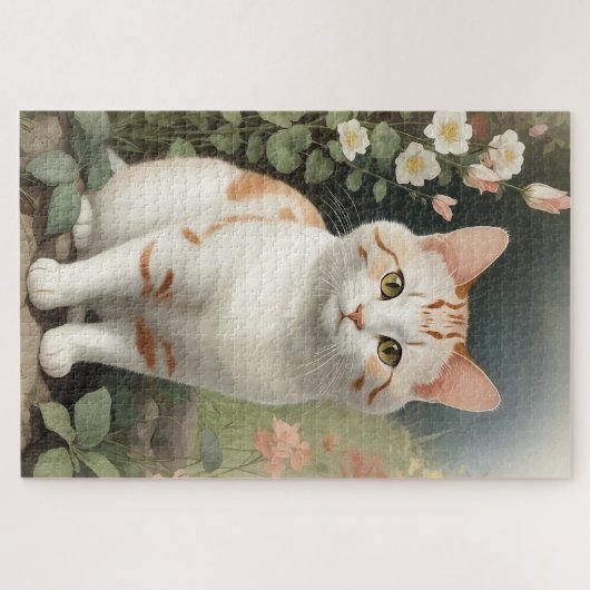 Japanische Bobtail Cat Puzzle (Horizontal)