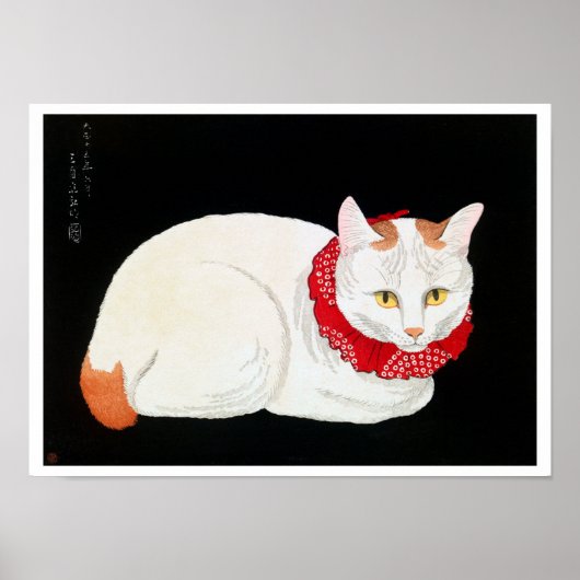 Japanische Bobtail Cat, Shotei Poster (Vorne)
