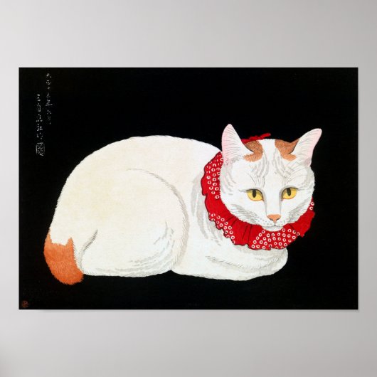 Japanische Bobtail Cat, Shotei Poster (Vorne)