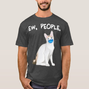 Japanische Bobtail Ew People Funny Cat Wear T-Shirt