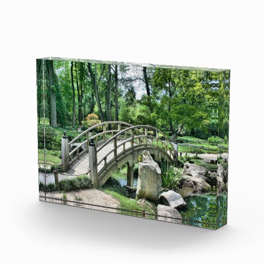 Japanische Bogenbrücke Fotoblock (Rechts)