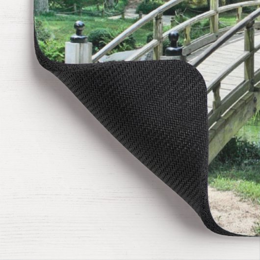 Japanische Bogenbrücke Mousepad (Ecke)