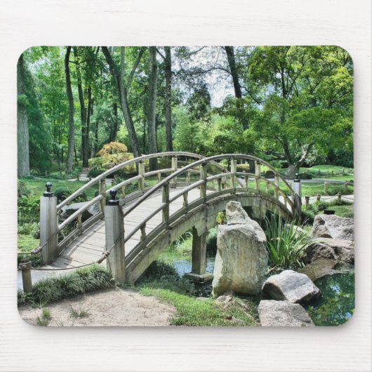 Japanische Bogenbrücke Mousepad (Vorne)