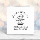 Japanische Bonsai Tree in einer Tray Arch-Adresse Permastempel