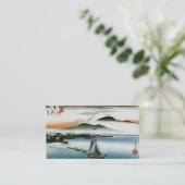 JAPANISCHE BOOT Visitenkarte (Stehend Vorderseite)