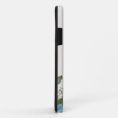 Japanische botanische blaue Blume Case-Mate iPhone Hülle (Hinten/Rechts)