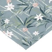 Japanische botanische Zen-Blume Kurzer Tischläufer (Ecke)