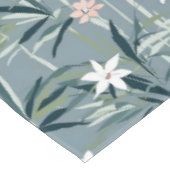 Japanische botanische Zen-Blume Tischdecke (Schrägansicht)