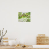 japanische Bridge Art Print Poster (Küche)