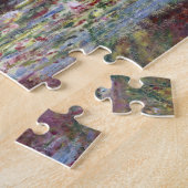 Japanische Bridge Symphonie in Rose Monet Fine Art Puzzle (Seite)