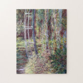 Japanische Bridge Symphonie in Rose Monet Fine Art Puzzle (Vertikal)