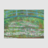 Japanische Brücke, 1899 von Claude Monet Seidenpapier (Vorderseite)