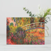 Japanische Brücke | Claude Monet (Stehend Vorderseite)