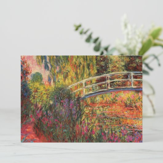 Japanische Brücke | Claude Monet (Stehend Vorderseite)