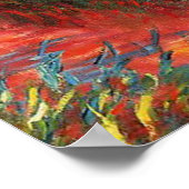 Japanische Brücke | Claude Monet Poster (Ecke)