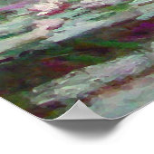 Japanische Brücke - Claude Monet Poster (Ecke)