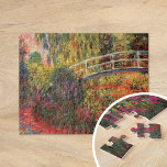 Japanische Brücke | Claude Monet Puzzle<br><div class="desc">Japanische Brücke, auch bekannt als Water-Lily Pond (1900), aus einer Reihe von Ölgemälden des französischen Impressionisten Claude Monet. Monets Water Lilies Serie stellt den Blumengarten auf seiner Zuhause dar und stand im Mittelpunkt seiner Arbeit in den letzten 30 Jahren seines Lebens. Verwenden Sie die Entwurfstools, um einen benutzerdefinierten Text hinzuzufügen...</div>